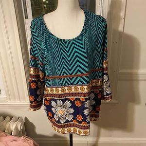 Cold shoulder top